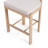 Oliver Brown Outdoor Armless Barstool by Classic Home at Eve Furniture