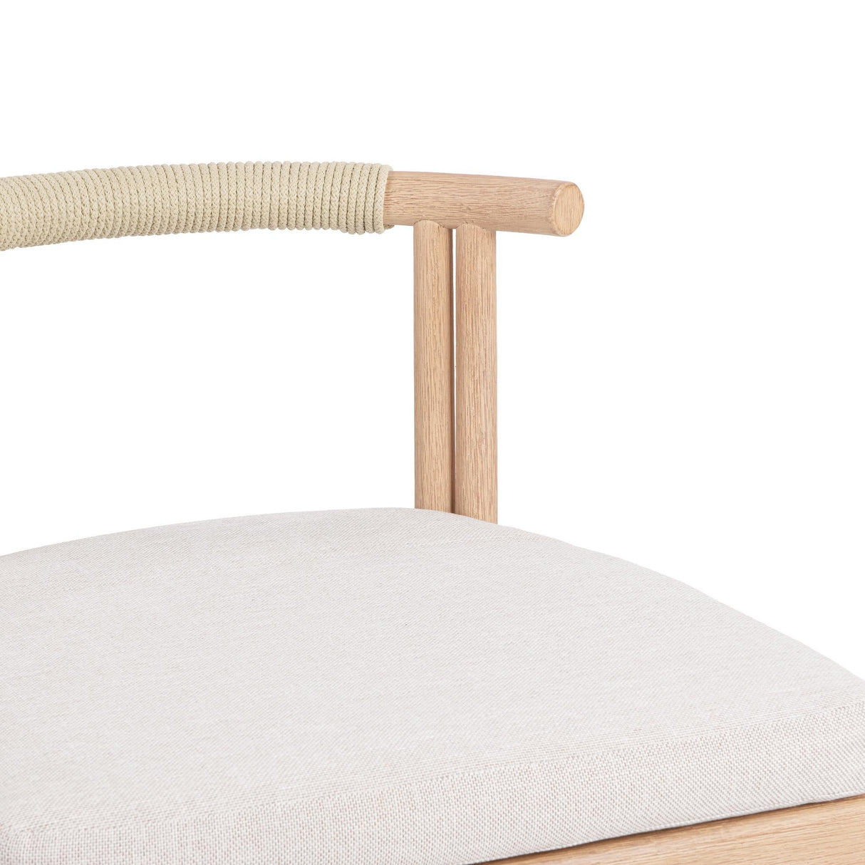Oliver Brown Outdoor Armless Barstool by Classic Home at Eve Furniture