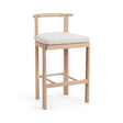 Oliver Brown Outdoor Armless Barstool by Classic Home at Eve Furniture