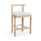 Oliver Brown Outdoor Armless Counter Stool by Classic Home at Eve Furniture