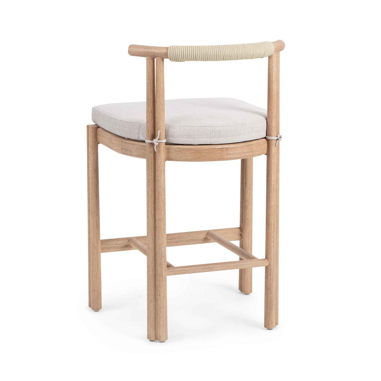 Oliver Brown Outdoor Armless Counter Stool by Classic Home at Eve Furniture