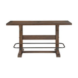 Oliver Brown Pub Height Dining Set by Homelegance at Eve Furniture