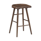 Oliver Brown Pub Height Stool, Set of 2 by Homelegance at Eve Furniture