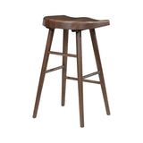 Oliver Brown Pub Height Stool, Set of 2 by Homelegance at Eve Furniture