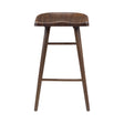 Oliver Brown Pub Height Stool, Set of 2 by Homelegance at Eve Furniture