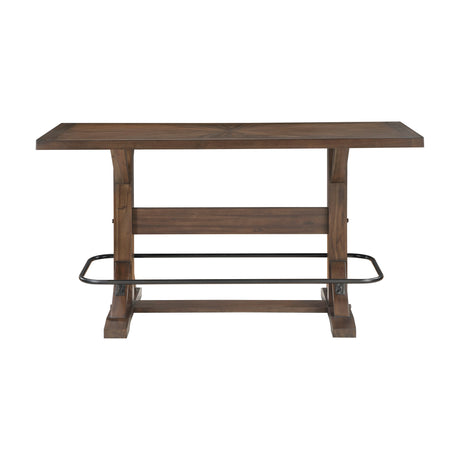 Oliver Brown Pub Height Table by Homelegance at Eve Furniture