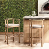 Oliver Butterscotch Outdoor Barstool by Classic Home at Eve Furniture