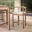 Oliver Butterscotch Outdoor Counter Stool by Classic Home at Eve Furniture