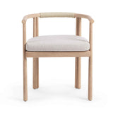 Oliver Butterscotch Outdoor Dining Armchair by Classic Home at Eve Furniture