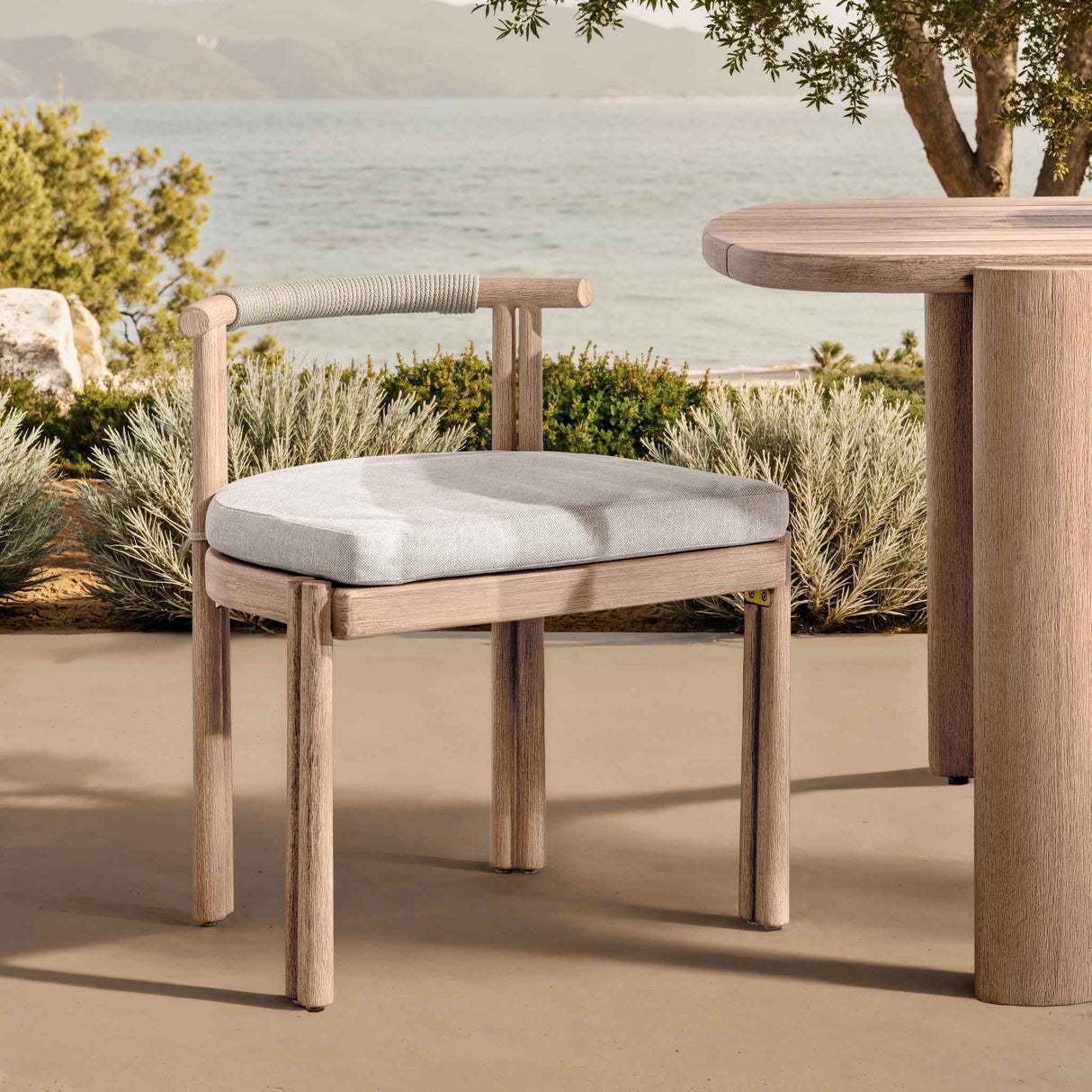 Oliver Butterscotch Outdoor Dining Chair (Set of 2) by Classic Home at Eve Furniture
