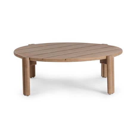 Oliver Outdoor Butterscotch 48" Round Coffee Table by Classic Home at Eve Furniture
