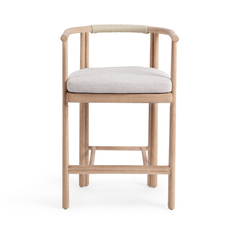 Oliver Butterscotch Outdoor Counter Stool by Classic Home at Eve Furniture