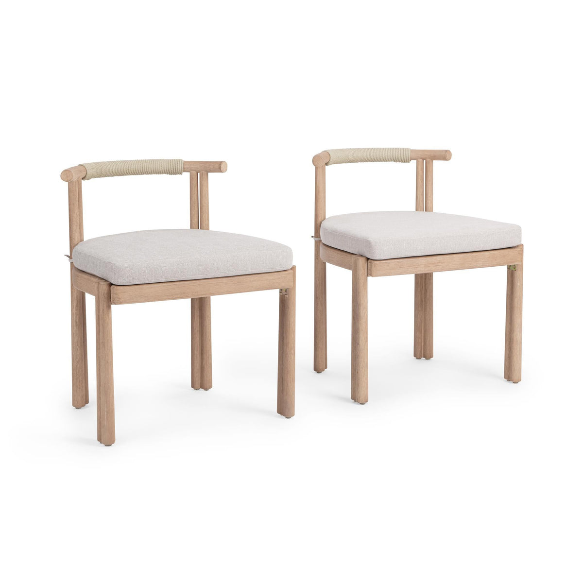 Oliver Outdoor Dining Chair Set of 2 by Classic Home at Eve Furniture