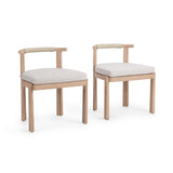 Oliver Outdoor Dining Chair Set of 2 by Classic Home at Eve Furniture