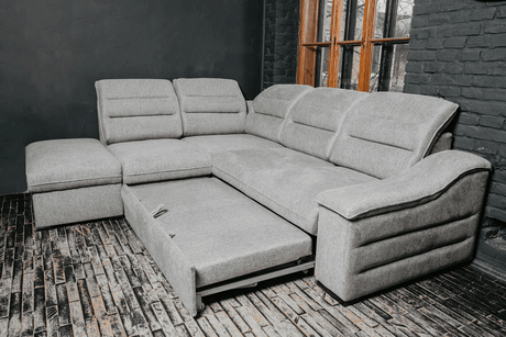 Oliver Sectional w/ Bed and Storage by ESF Furniture at Eve Furniture