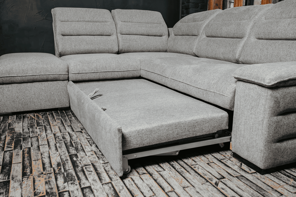 Oliver Sectional w/ Bed and Storage by ESF Furniture at Eve Furniture