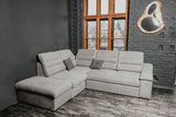 Oliver Sectional w/ Bed and Storage by ESF Furniture at Eve Furniture