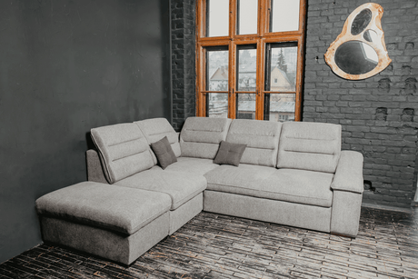 Oliver Sectional w/ Bed and Storage by ESF Furniture at Eve Furniture