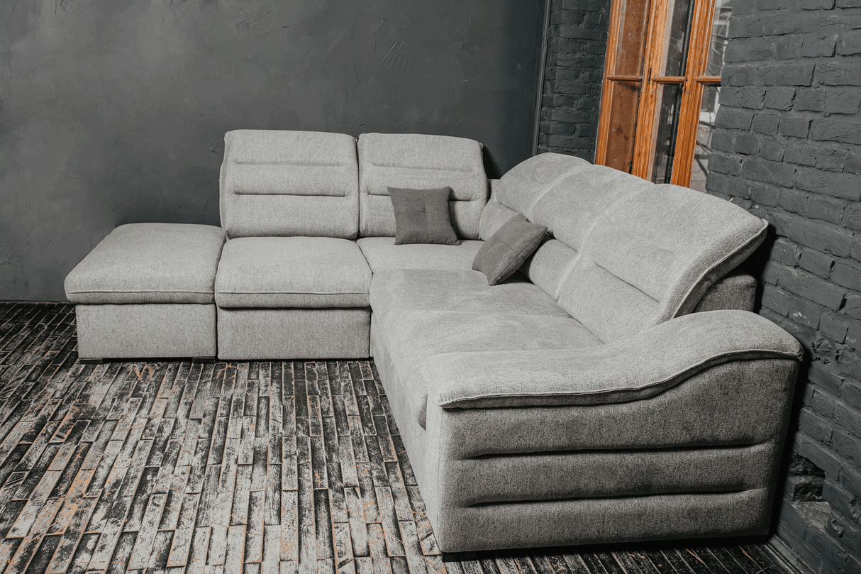 Oliver Sectional w/ Bed and Storage by ESF Furniture at Eve Furniture