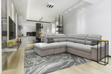 Oliver Sectional w/ Bed and Storage by ESF Furniture at Eve Furniture