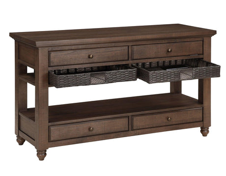 Oliver Sofa Table by Steve Silver at Eve Furniture