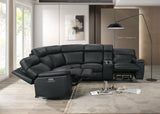 Oliverus Black Power Sectional