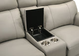 Oliverus Taupe Power Sectional by Furniture of America at Eve Furniture