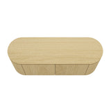 Olivia 60" Sideboard in Natural Oak by Manhattan Comfort at Eve Furniture