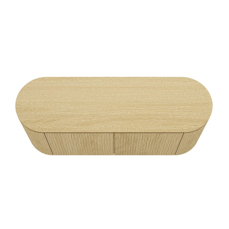 Olivia 60" Sideboard in Natural Oak by Manhattan Comfort at Eve Furniture
