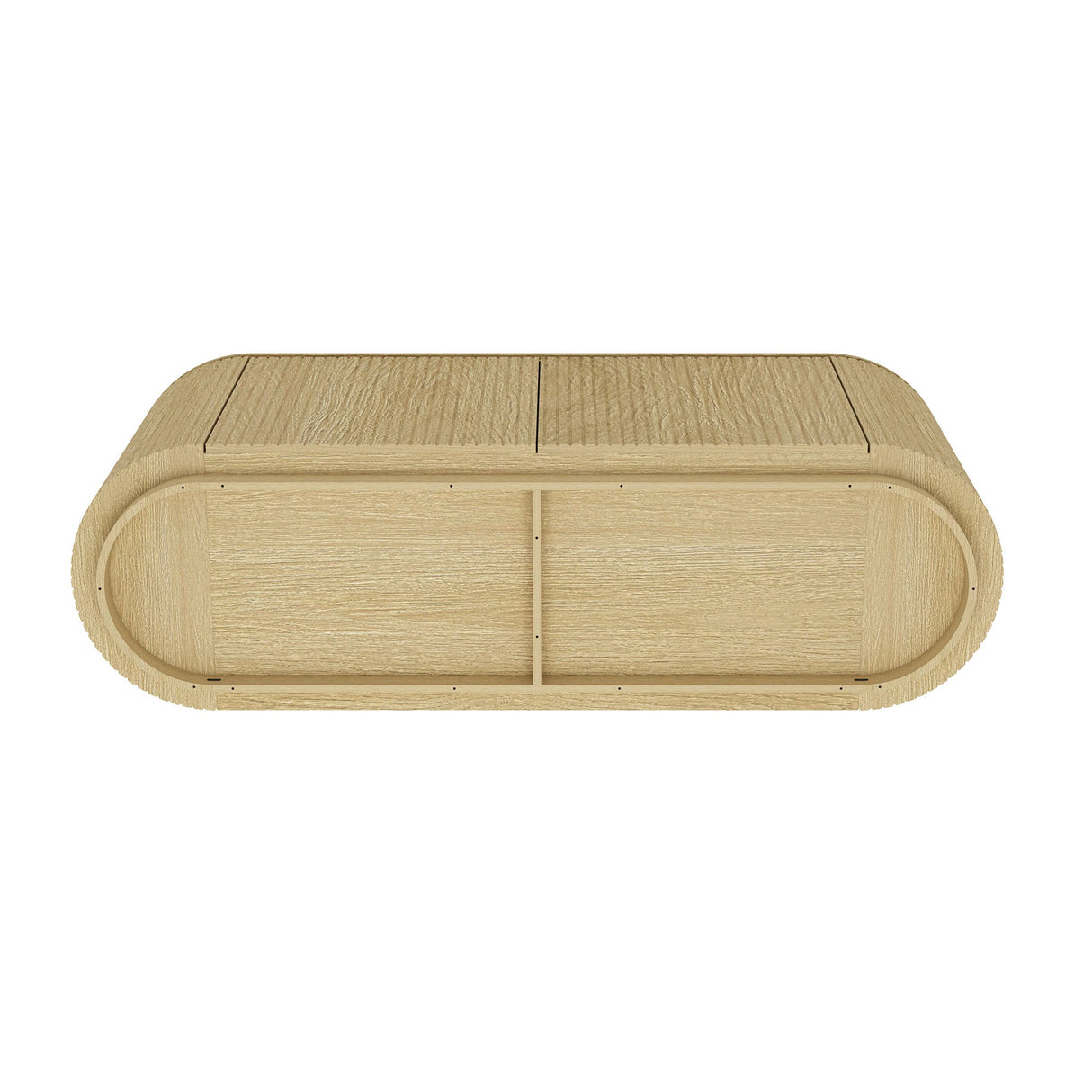 Olivia 60" Sideboard in Natural Oak by Manhattan Comfort at Eve Furniture
