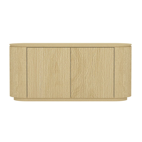 Olivia 60" Sideboard in Natural Oak by Manhattan Comfort at Eve Furniture