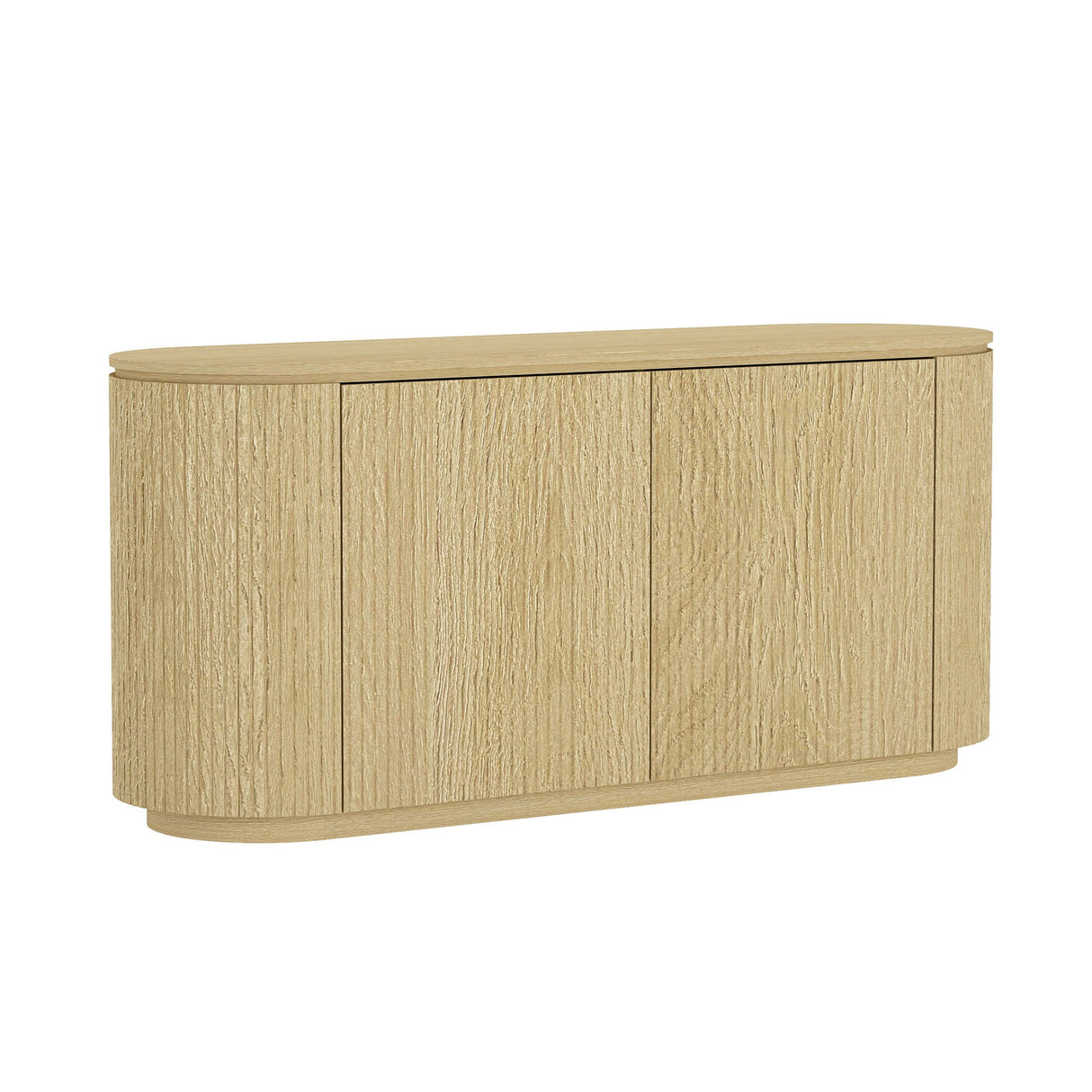 Olivia 60" Sideboard in Natural Oak by Manhattan Comfort at Eve Furniture