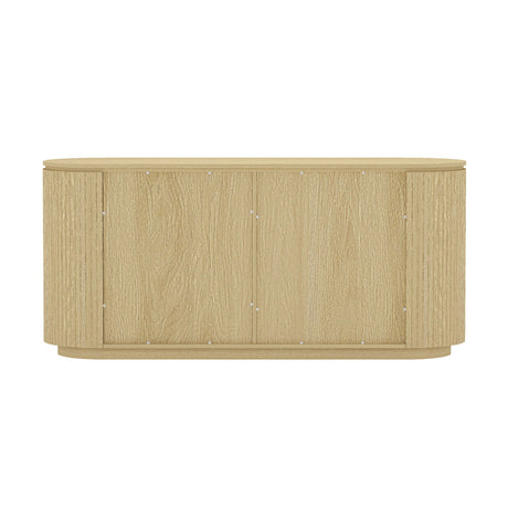 Olivia 60" Sideboard in Natural Oak by Manhattan Comfort at Eve Furniture