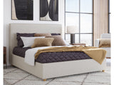 Olivia Ivory King Upholstered Platform Bed by Modus Furniture at Eve Furniture