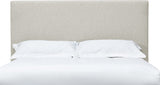 Olivia Ivory Upholstered Full Headboard by Modus Furniture at Eve Furniture