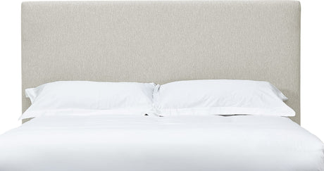 Olivia Ivory Upholstered Full Headboard by Modus Furniture at Eve Furniture