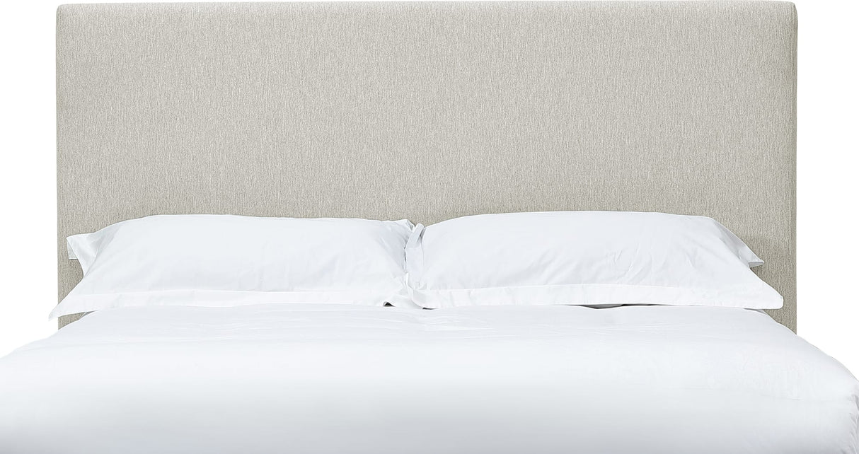 Olivia Ivory Upholstered Queen Headboard by Modus Furniture at Eve Furniture