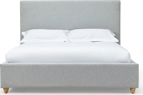Olivia Linen California King Upholstered Platform Bed by Modus Furniture at Eve Furniture
