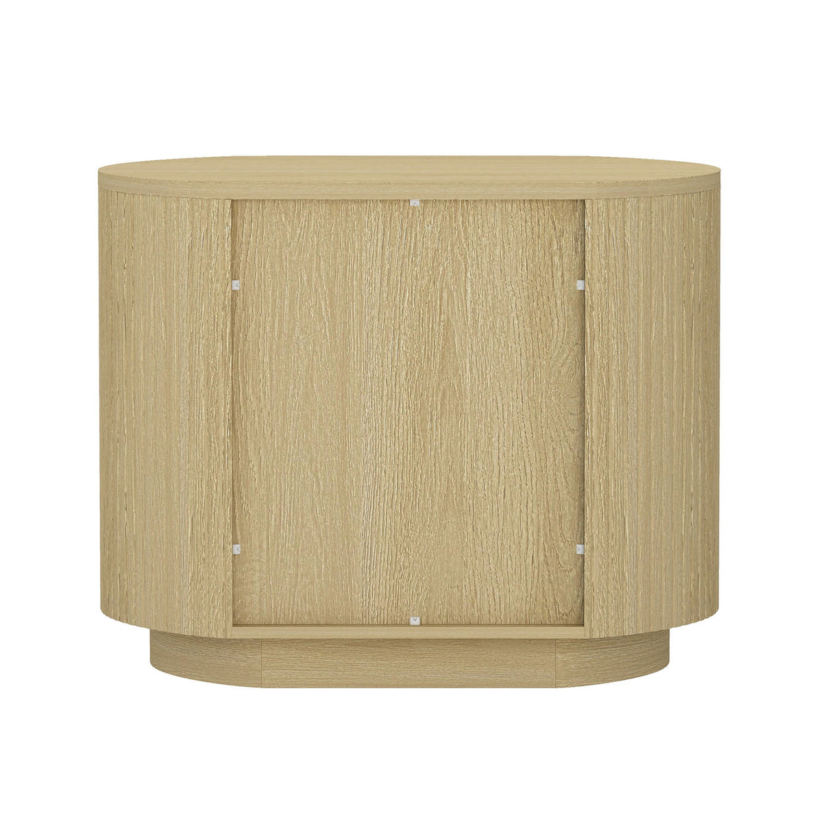 Olivia Nightstand in Natural Oak and Gold by Manhattan Comfort at Eve Furniture