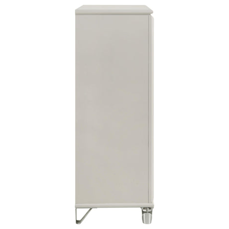 Olivia Pearl White 5-drawer Bedroom Chest of Drawers by Coaster at Eve Furniture