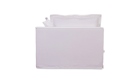 Olivia Right Arm Facing - White by Moe's Home at Eve Furniture