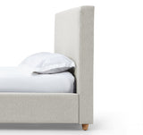 Olivia Upholstered Headboard in Ivory by Modus Furniture at Eve Furniture