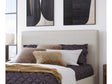 Olivia Upholstered Headboard in Ivory by Modus Furniture at Eve Furniture
