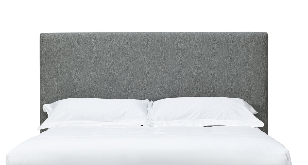 Olivia Upholstered Headboard in Pewter by Modus Furniture at Eve Furniture