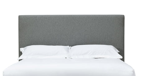 Olivia Upholstered Headboard in Pewter by Modus Furniture at Eve Furniture