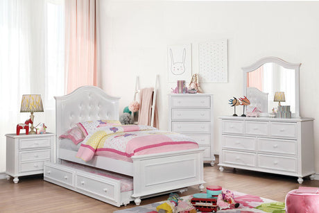Olivia White Dresser by Furniture of America at Eve Furniture