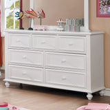 Olivia White Dresser by Furniture of America at Eve Furniture