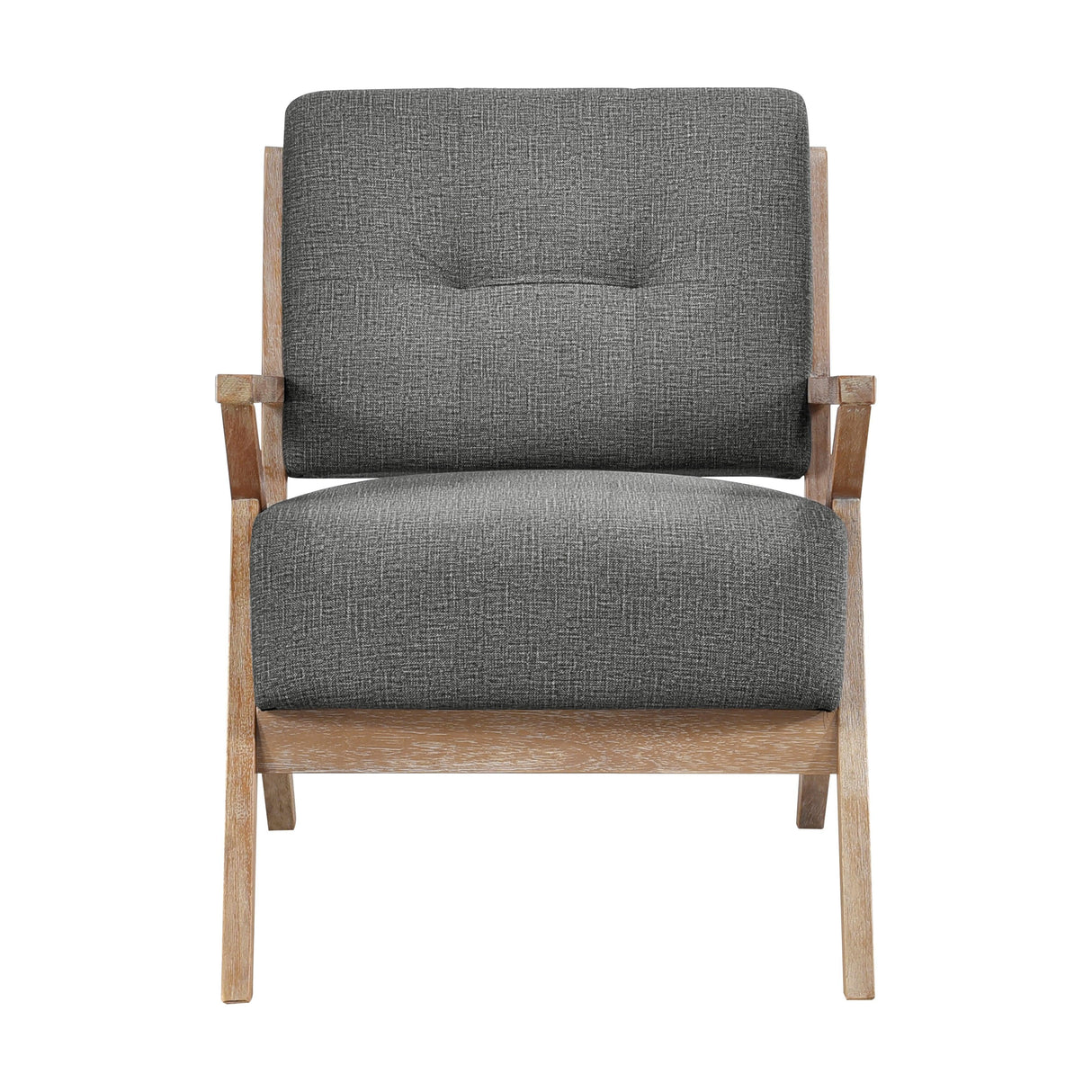 Ollen Dark Gray Accent Chair by Homelegance at Eve Furniture
