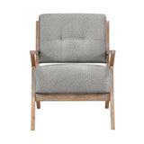 Ollen Gray Accent Chair by Homelegance at Eve Furniture