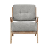Ollen Gray Accent Chair by Homelegance at Eve Furniture
